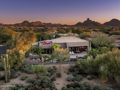 Located within the prestigious gated community of The Monument on Troon North Golf Club  in Arizona - for sale on GolfHomes.com, golf home, golf lot