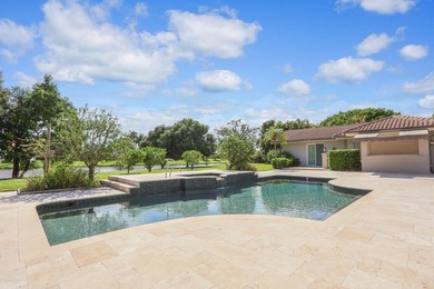 NEARLY ONE ACRE LOT! Breathtaking lakefront beauty is showcased on Frenchmans Creek Country Club in Florida - for sale on GolfHomes.com, golf home, golf lot