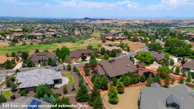 Located in the prestigious Parkside neighborhood of Prescott on Prescott Lakes Golf and Country Club in Arizona - for sale on GolfHomes.com, golf home, golf lot