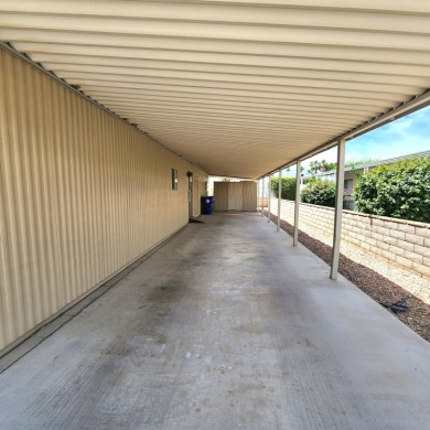 This property has a unique 2 bed/2 bath cozy open floor plan on Palm Desert Greens Country Club in California - for sale on GolfHomes.com, golf home, golf lot