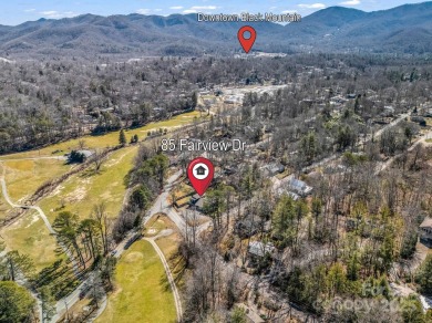 Great location situated across the street from the Black on Black Mountain Golf Course in North Carolina - for sale on GolfHomes.com, golf home, golf lot