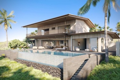 Enjoy spectacular panoramic ocean views and stunning sunsets on Hapuna Golf Course in Hawaii - for sale on GolfHomes.com, golf home, golf lot