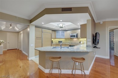 Stunning corner residence with dramatic curved floor-to-ceiling on  in Nevada - for sale on GolfHomes.com, golf home, golf lot