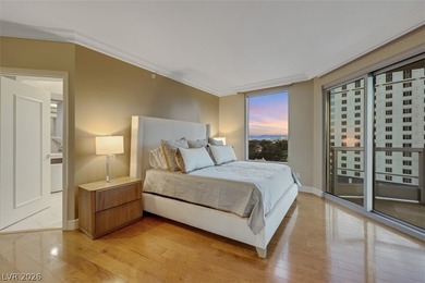 Stunning corner residence with dramatic curved floor-to-ceiling on  in Nevada - for sale on GolfHomes.com, golf home, golf lot