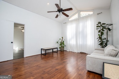 A charming 2-bedroom, 2-bath home tucked away on a quiet on Fairfield Plantation Golf and Country Club in Georgia - for sale on GolfHomes.com, golf home, golf lot