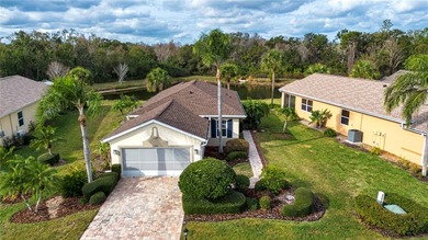 Waterfront POND lot with stunning water views! This 2-bedroom on Caloosa Greens Executive Golf Course in Florida - for sale on GolfHomes.com, golf home, golf lot