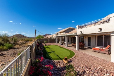 OWNED SOLAR! One of the best settings in all of Red Mountain on Red Mountain Ranch Country Club in Arizona - for sale on GolfHomes.com, golf home, golf lot