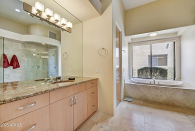 Southwest Contemporary gem, meticulously crafted by La Blonde on Troon North Golf Club  in Arizona - for sale on GolfHomes.com, golf home, golf lot