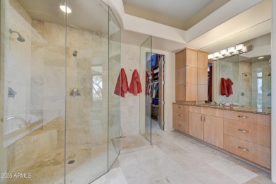 Southwest Contemporary gem, meticulously crafted by La Blonde on Troon North Golf Club  in Arizona - for sale on GolfHomes.com, golf home, golf lot