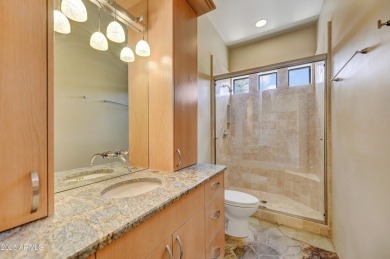 Southwest Contemporary gem, meticulously crafted by La Blonde on Troon North Golf Club  in Arizona - for sale on GolfHomes.com, golf home, golf lot
