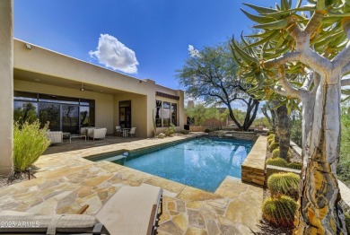Southwest Contemporary gem, meticulously crafted by La Blonde on Troon North Golf Club  in Arizona - for sale on GolfHomes.com, golf home, golf lot