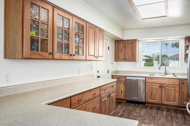 Remodeled Sun City Charmer on the golf course! Live in one of on Sun City Lakes West and East in Arizona - for sale on GolfHomes.com, golf home, golf lot