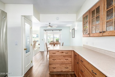 Remodeled Sun City Charmer on the golf course! Live in one of on Sun City Lakes West and East in Arizona - for sale on GolfHomes.com, golf home, golf lot