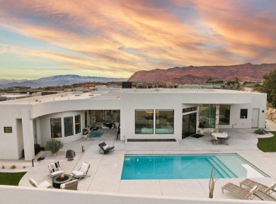 Behind the private gates of The Ledges, this custom home was on The Ledges Golf Club in Utah - for sale on GolfHomes.com, golf home, golf lot