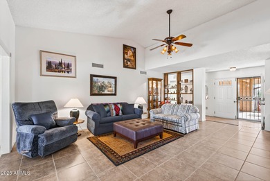 Great San Franciscan model tucked away in a quiet cul-de-sac on on Stardust Golf Course in Arizona - for sale on GolfHomes.com, golf home, golf lot