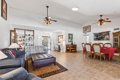 Great San Franciscan model tucked away in a quiet cul-de-sac on on Stardust Golf Course in Arizona - for sale on GolfHomes.com, golf home, golf lot