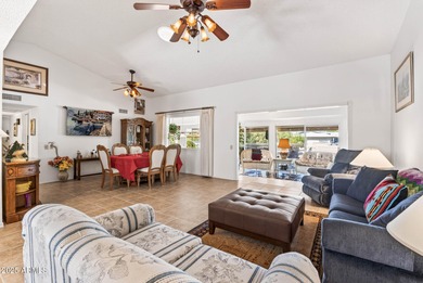 Great San Franciscan model tucked away in a quiet cul-de-sac on on Stardust Golf Course in Arizona - for sale on GolfHomes.com, golf home, golf lot