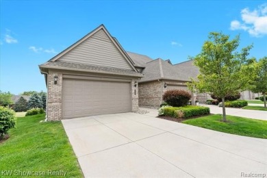 Luxurious Ranch Condo on the First Tee of The Hawk at Pine Knob on Pine Knob Golf Club - Hawk in Michigan - for sale on GolfHomes.com, golf home, golf lot