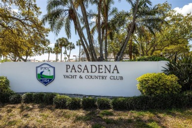 Lush tropical and water views await from this 12th floor condo on Pasadena Yacht and Country Club in Florida - for sale on GolfHomes.com, golf home, golf lot
