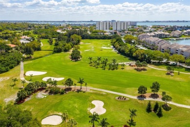 Lush tropical and water views await from this 12th floor condo on Pasadena Yacht and Country Club in Florida - for sale on GolfHomes.com, golf home, golf lot