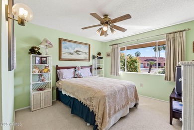 Great San Franciscan model tucked away in a quiet cul-de-sac on on Stardust Golf Course in Arizona - for sale on GolfHomes.com, golf home, golf lot