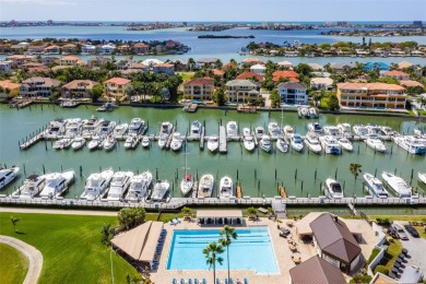 Lush tropical and water views await from this 12th floor condo on Pasadena Yacht and Country Club in Florida - for sale on GolfHomes.com, golf home, golf lot