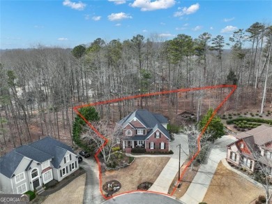 Master on Main, .91 acre, private, wooded, fenced, culdesac lot on The Golf Club At Bradshaw Farm in Georgia - for sale on GolfHomes.com, golf home, golf lot