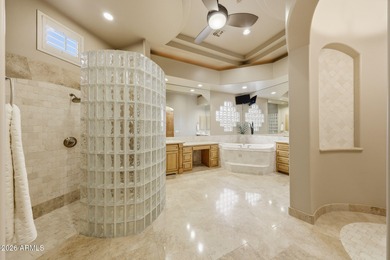 Experience this truly unique, custom, and extremely private 3BD on Ancala Country Club in Arizona - for sale on GolfHomes.com, golf home, golf lot