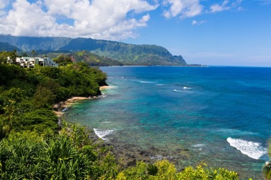 Welcome to Pali Ke Kua #8, a 2 bedroom, 2 bath cottage-style on Makai Golf Club At Princeville in Hawaii - for sale on GolfHomes.com, golf home, golf lot