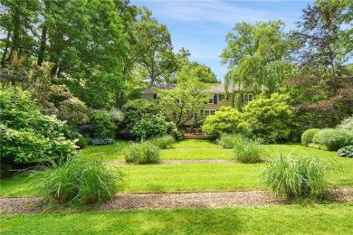 Your spectacular Scarsdale garden retreat awaits in this lovely on Quaker Ridge Golf Club in New York - for sale on GolfHomes.com, golf home, golf lot