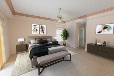 Welcome to this stunning 3/2/2 pool home nestled in sought after on St. Lucie Trail Golf Club in Florida - for sale on GolfHomes.com, golf home, golf lot