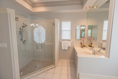 Welcome to this stunning 3/2/2 pool home nestled in sought after on St. Lucie Trail Golf Club in Florida - for sale on GolfHomes.com, golf home, golf lot