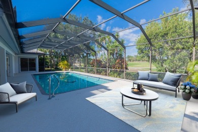 Welcome to this stunning 3/2/2 pool home nestled in sought after on St. Lucie Trail Golf Club in Florida - for sale on GolfHomes.com, golf home, golf lot