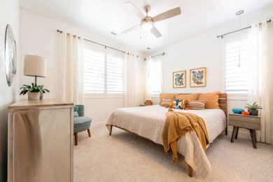 This immaculate single-level home is nestled in the highly on Entrada at Snow Canyon in Utah - for sale on GolfHomes.com, golf home, golf lot