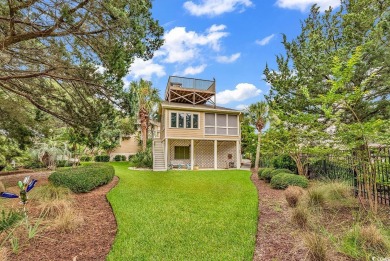 On the creek and right across the street from DeBordieu Beach on DeBordieu Country Club in South Carolina - for sale on GolfHomes.com, golf home, golf lot