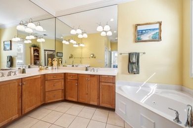 Tucked in the sought-after Ocean Oaks section of DeBordieu on DeBordieu Country Club in South Carolina - for sale on GolfHomes.com, golf home, golf lot