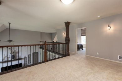 Welcome to this stunning 1.5-story home nestled on a quiet on Staley Farms Golf Club in Missouri - for sale on GolfHomes.com, golf home, golf lot