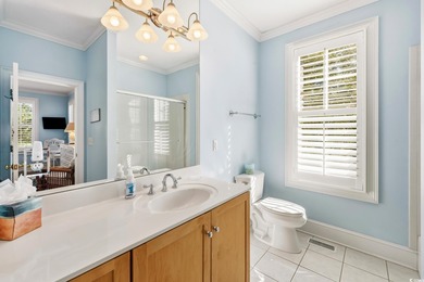 Tucked in the sought-after Ocean Oaks section of DeBordieu on DeBordieu Country Club in South Carolina - for sale on GolfHomes.com, golf home, golf lot