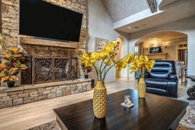 Stunning views of golf course & lake! Homes backs to the golf on Gaillardia Country Club in Oklahoma - for sale on GolfHomes.com, golf home, golf lot