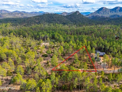 BACKING NATIONAL FOREST IN THE RIM GOLF CLUB! Nestled within the on The Rim Golf Club in Arizona - for sale on GolfHomes.com, golf home, golf lot