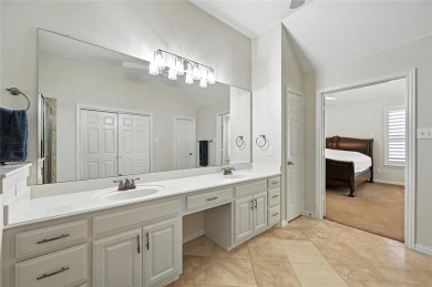 IMMACULATE SINGLE-STORY WITH A MASSIVE BACKYARD NESTLED IN A on Bridlewood Golf Course in Texas - for sale on GolfHomes.com, golf home, golf lot