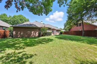 IMMACULATE SINGLE-STORY WITH A MASSIVE BACKYARD NESTLED IN A on Bridlewood Golf Course in Texas - for sale on GolfHomes.com, golf home, golf lot