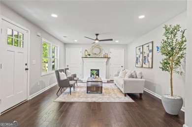 It's hard to miss this fully renovated, 4 side brick beauty on Alfred Tup Holmes Golf Course in Georgia - for sale on GolfHomes.com, golf home, golf lot