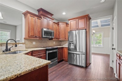 Welcome Home to a beautiful two-story home in Anderson Creek on Anderson Creek Golf Club in North Carolina - for sale on GolfHomes.com, golf home, golf lot