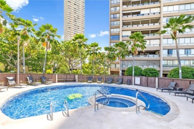 Desirable Corner End unit with breathtaking panoramic views of on Ala Wai Golf Course in Hawaii - for sale on GolfHomes.com, golf home, golf lot