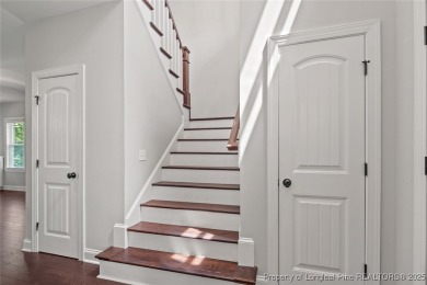 Welcome Home to a beautiful two-story home in Anderson Creek on Anderson Creek Golf Club in North Carolina - for sale on GolfHomes.com, golf home, golf lot
