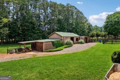 Rare opportunity to own an equestrian property in sought-after on White Columns Country Club in Georgia - for sale on GolfHomes.com, golf home, golf lot