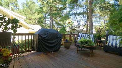 Welcome home to this charming three-bed, three-bath, two-story on Heritage Golf Club in North Carolina - for sale on GolfHomes.com, golf home, golf lot