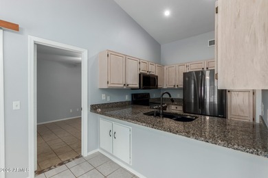 What a lovely and spacious 2 bed, 2 bath home located in the 55+ on Sun Village Golf Course in Arizona - for sale on GolfHomes.com, golf home, golf lot