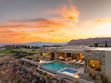 Experience refined desert living in this stunning custom home on The Ledges Golf Club in Utah - for sale on GolfHomes.com, golf home, golf lot